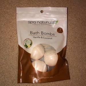 New Spa Naturals bath bombs!